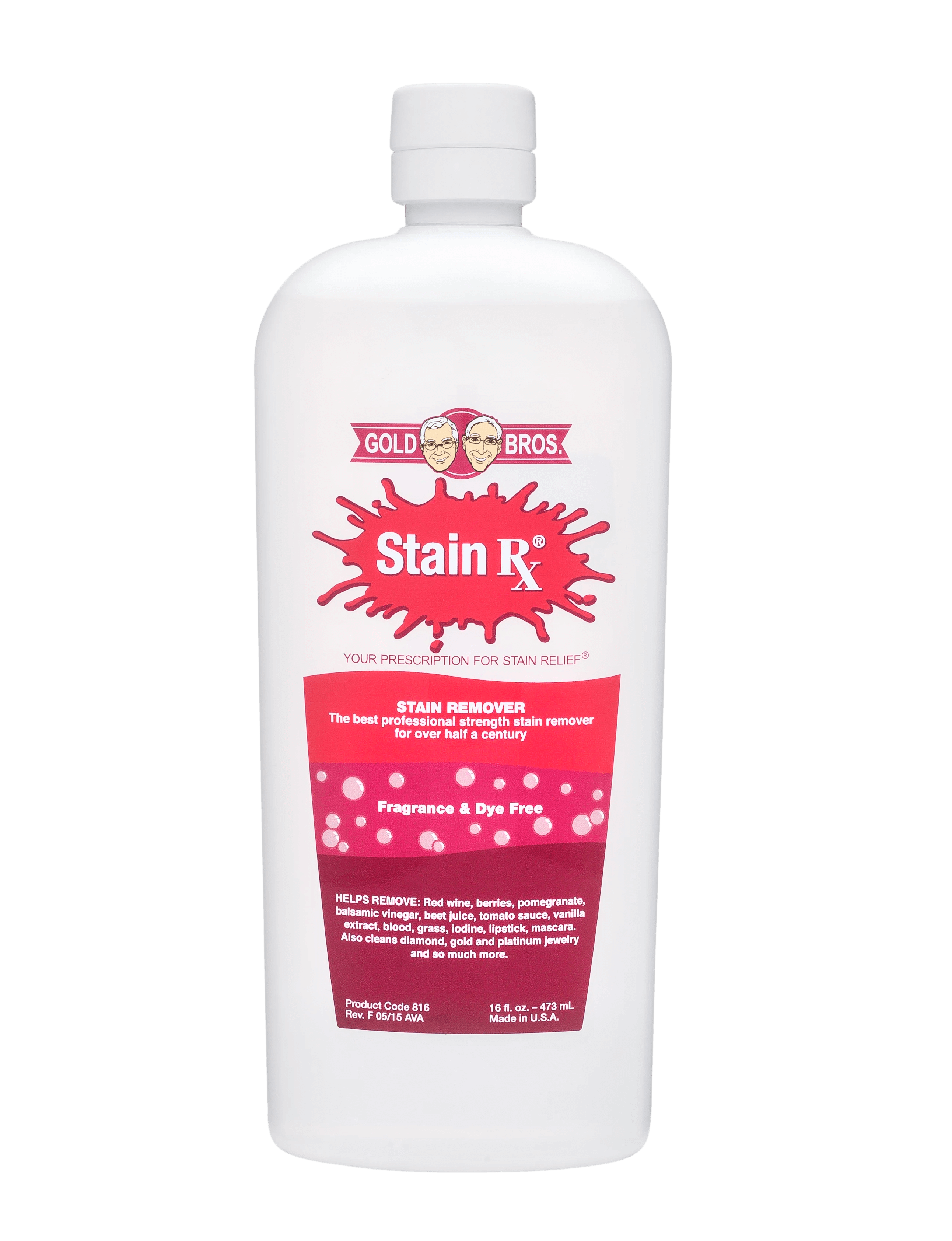 Fragrance & Dye Free Stain Rx<sup>®</sup> 16 fl. oz.
