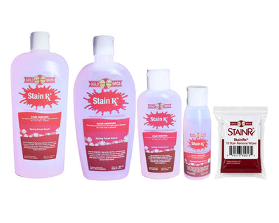 Pink Spring Fresh Scent Stain Rx<sup>®</sup> Everything Pack - (1) 16 fl. oz. Bottle, (1) 10 fl. oz. Bottle, (1) 3.75 fl. oz. Bottle, (1) 2 fl. oz. Bottle and 18 Wipes - Free Shipping!