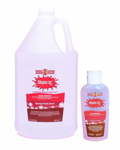 Pink Spring Fresh Scent Stain Rx<sup>®</sup> 1 Gallon / Plus full 3.75 fl. oz. Refill Bottle - Free Shipping!